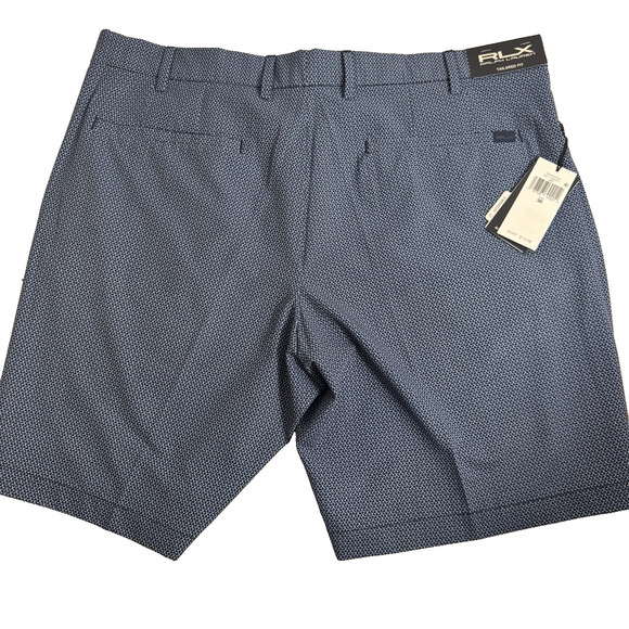 Polo Ralph Lauren RLX Men 36 Shorts Navy Golf Concept Water Repellent - Picture 2 of 13